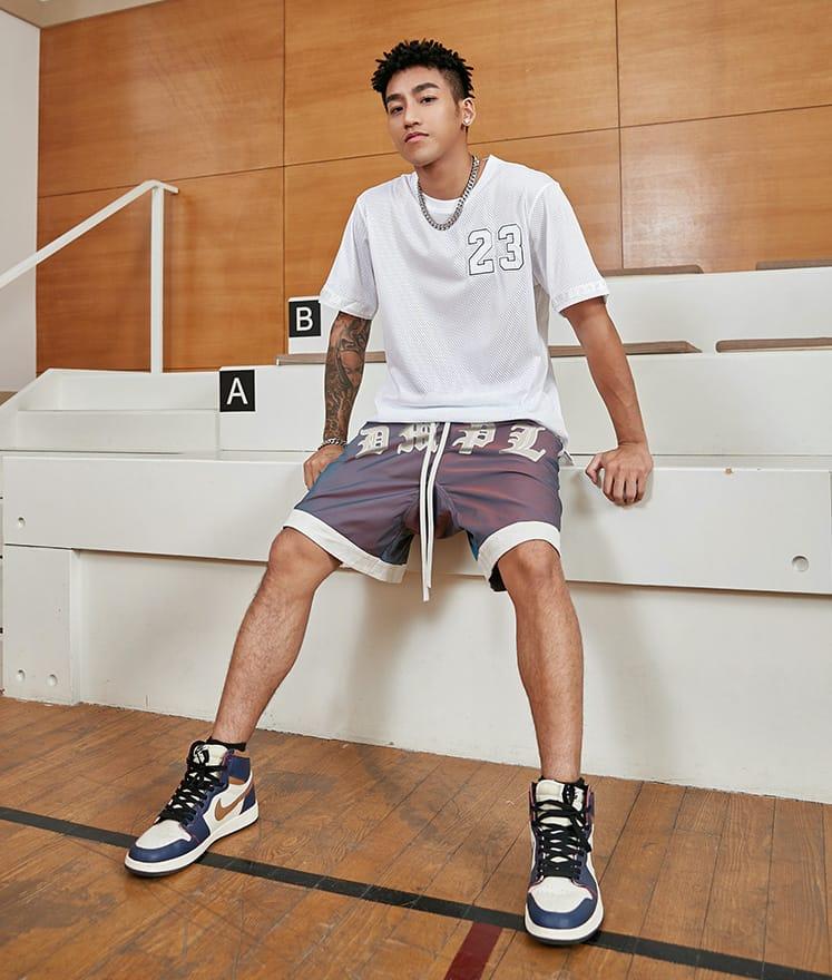 Ehot-Letters-Red-Shorts-1