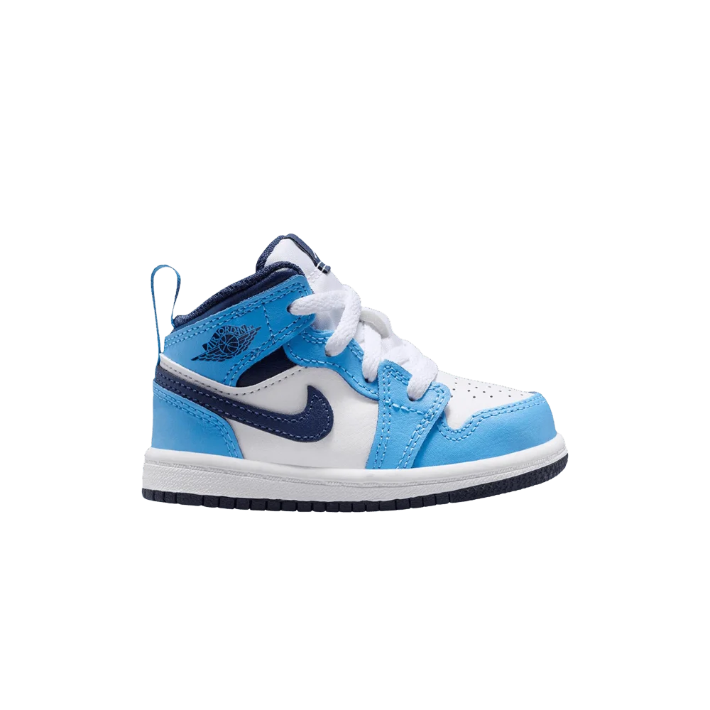 Krossovki-Air-Jordan-1-Mid-TD-University-Blue-Midnight-Navy