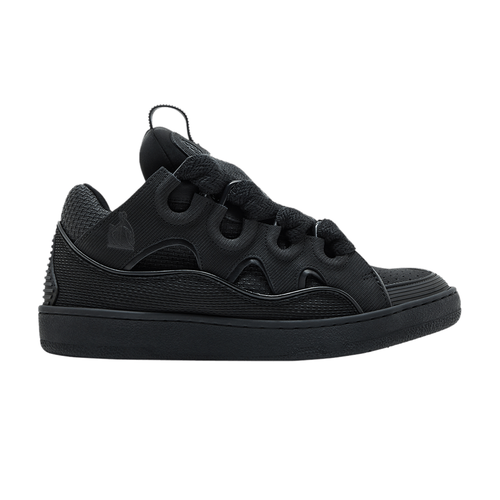 Кроссовки Lanvin Curb Sneakers 'Metallic Effect - Black'