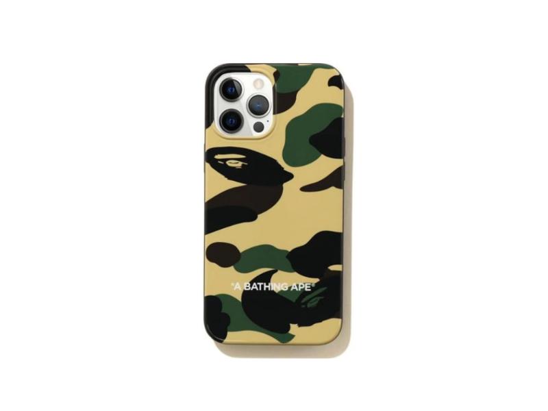 Защитный чехол BAPE 1st Camo iPhone 12 Pro Max Case Yellow