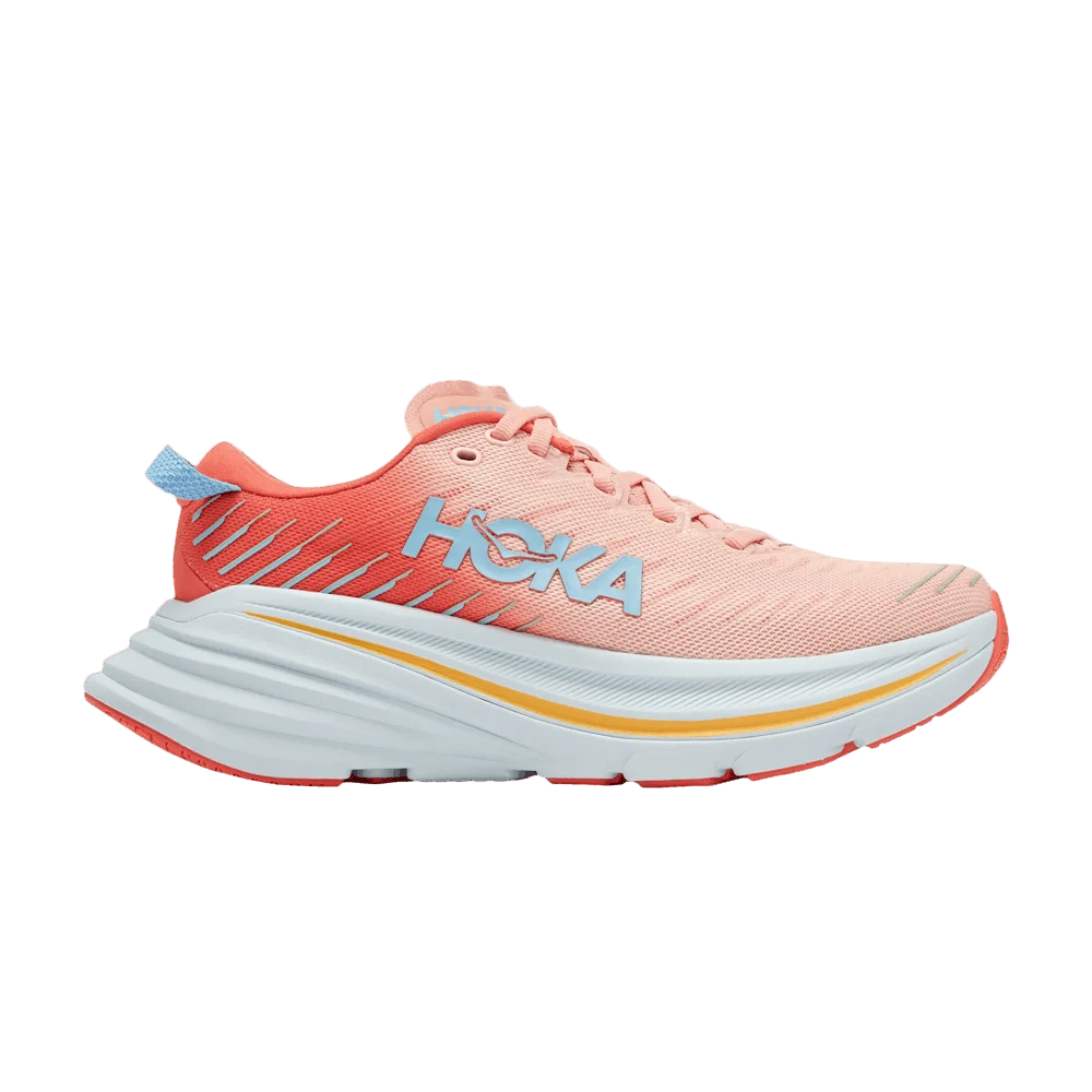 Кроссовки HOKA Wmns Bondi X 'Camellia Peach Parfait'