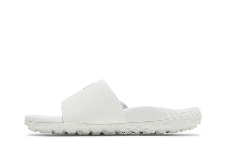 Under Armour Project Rock Slides 'White'