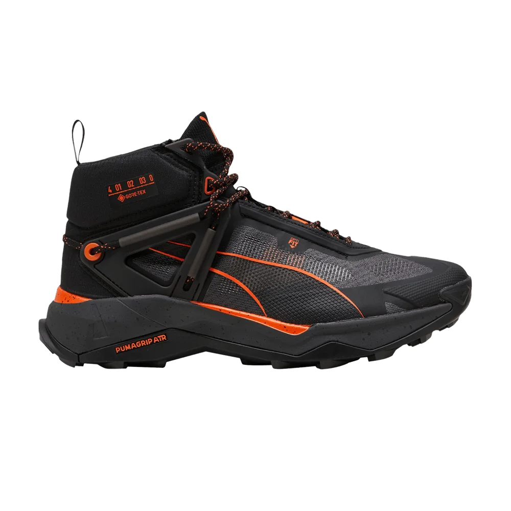 Puma Explore Nitro Mid GORE-TEX 'Grey Skies Flame Flicker'