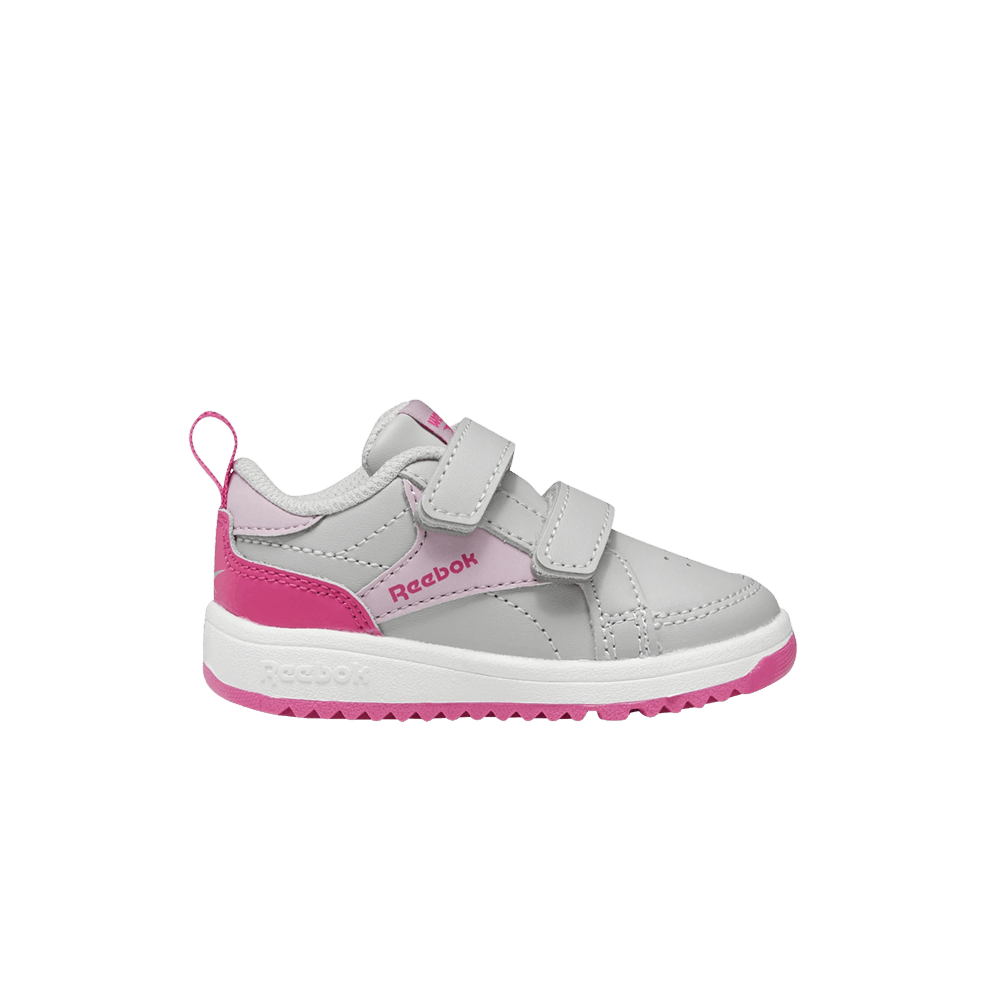 Кроссовки Reebok Weebok Clasp Low Toddler 'Grey Proud Pink'