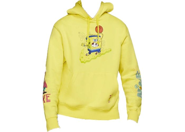 Худи Nike Kyrie x Spongebob Dri-Fit Hoodie Dynamic Yellow