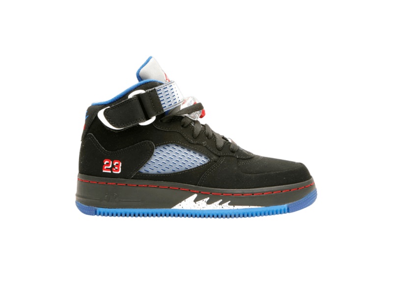 Кроссовки Air Jordan Fusion 5 GS Black Blue