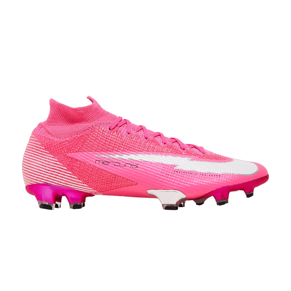 Кроссовки Kylian Mbappé x Nike Mercurial Superfly 7 Elite FG 'Pink Panther'