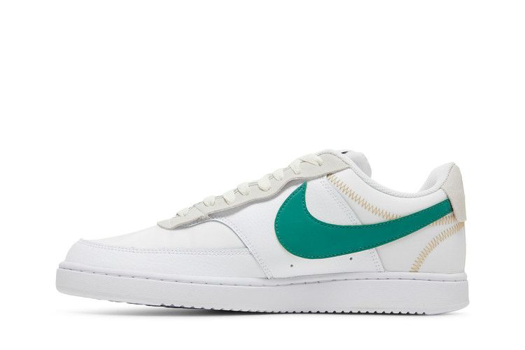 Кроссовки Nike Court Vision Low Premium 'First Use - White Green Noise'