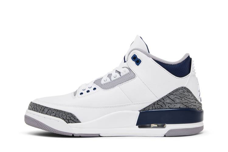 Кроссовки Air Jordan 3 Retro 'Midnight Navy'