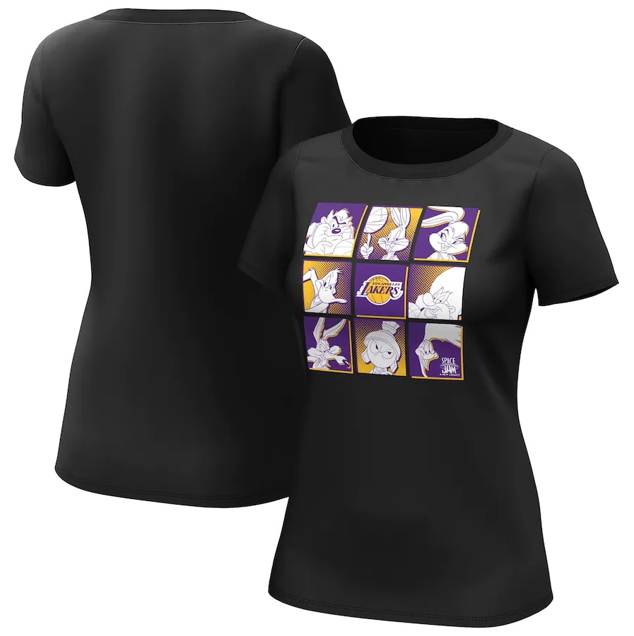Футболка Los Angeles Lakers Fanatics Branded Space Jam Tune Squad T-Shirt – Womens
