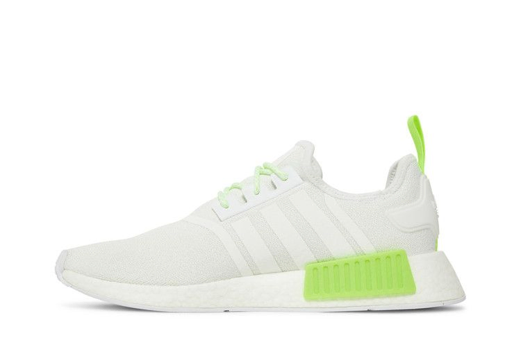 Кроссовки Adidas NMD_R1 'White Solar Green'