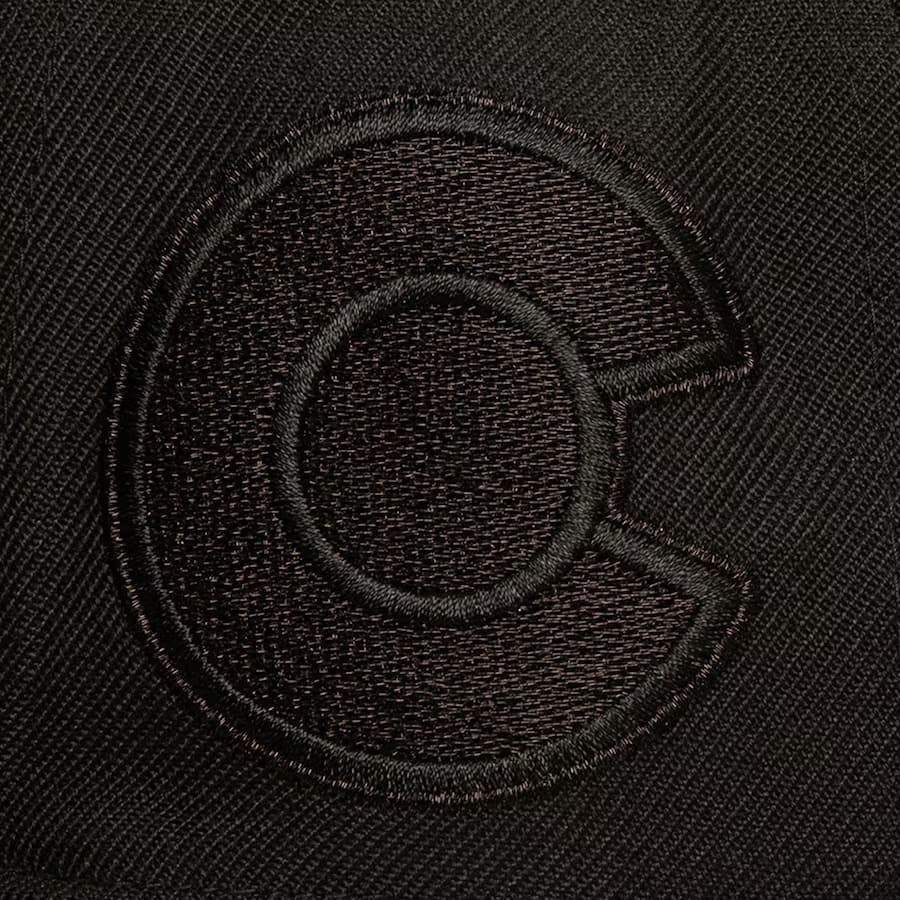 Mitchell-Ness-Black-Colorado-Avalanche-Pearl-Snapback-Hat-3