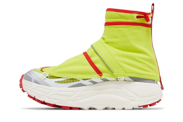 Кроссовки Nicole McLaughlin x HOKA Mafate Three2 'White Neon'