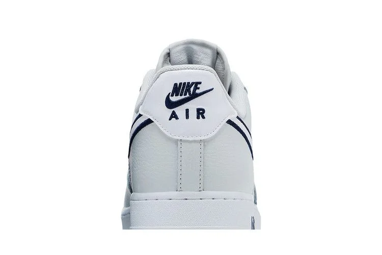 Кроссовки Nike Air Force 1 '07 'Embroidered Swoosh - Photon Dust Navy'