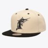 Mitchell-Ness-Off-White-Florida-Marlins-Cooperstown-Collection-Snapback-Hat-100x100