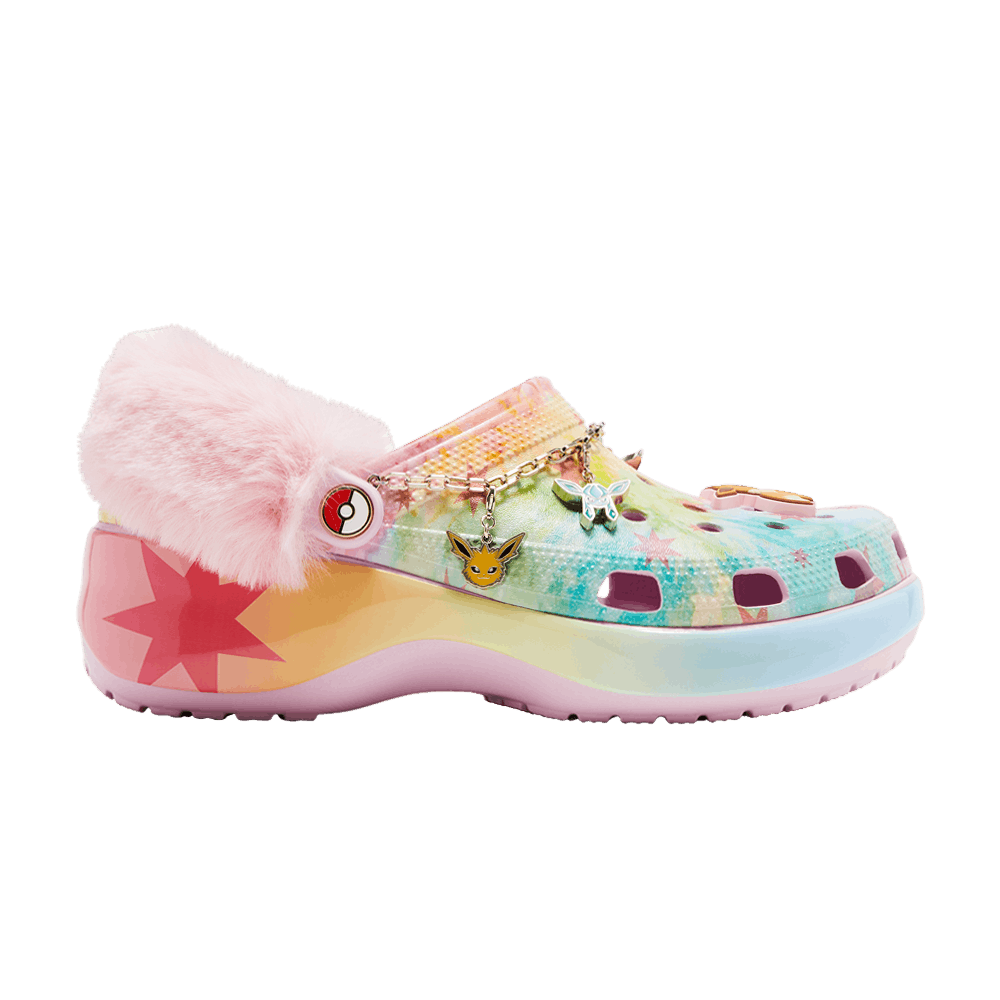 Кроссовки Crocs Pokémon x Wmns Classic Platform Clog 'Eevee'