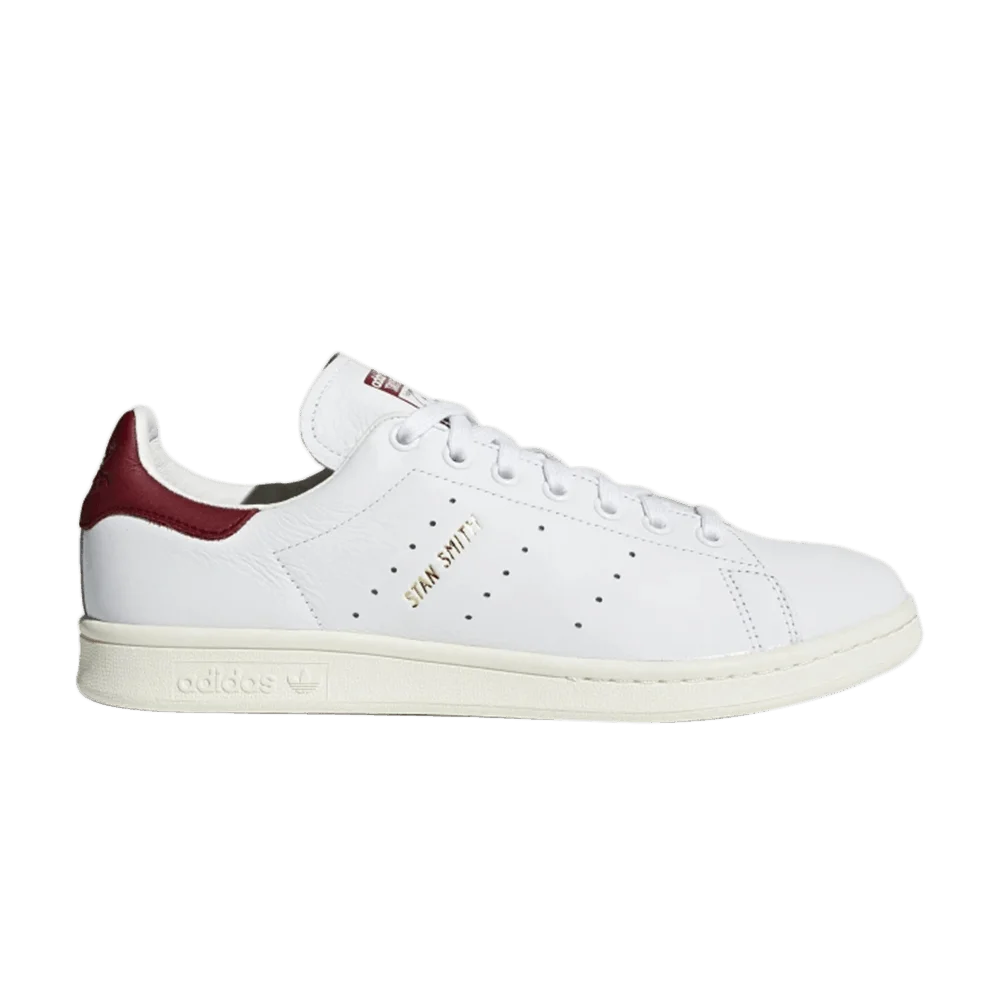 Krossovki-Adidas-Stan-Smith-White-Burgundy
