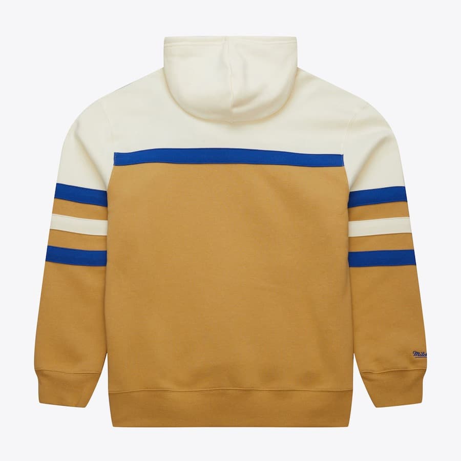Худи Mitchell & Ness Tan Denver Nuggets Head Coach Fleece Pullover Hoodie