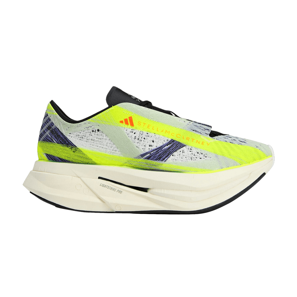 Кроссовки Stella McCartney x adidas Wmns Adizero Prime X 2.0 Strung 'Linen Green Collegiate Purple'