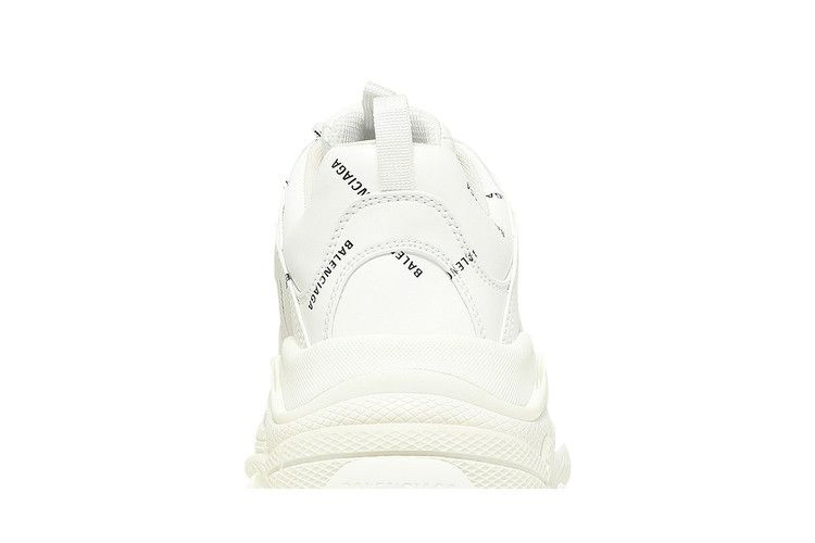 Кроссовки Balenciaga Triple S Sneaker 'Allover Logo - White'