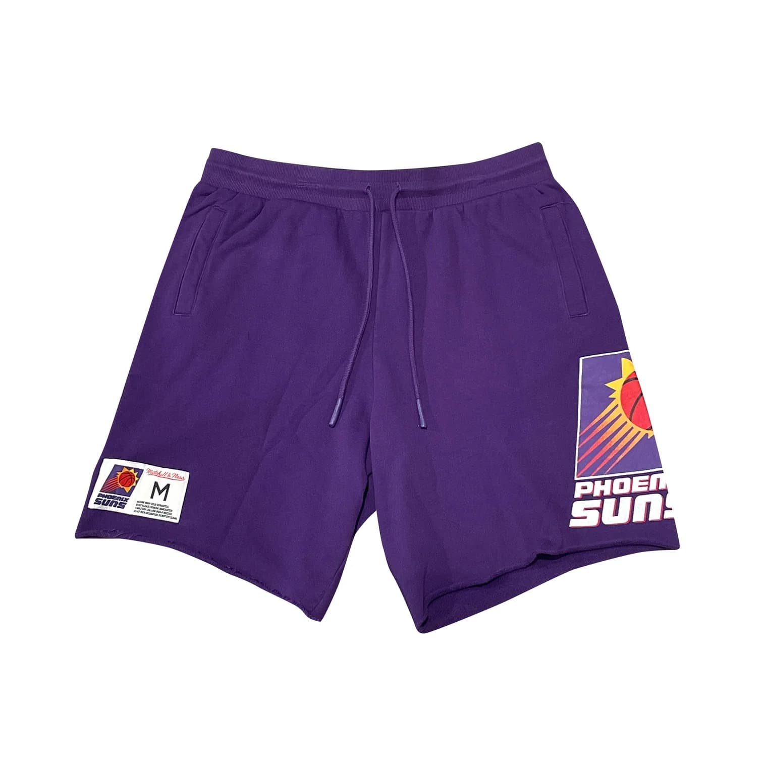 Спортивные шорты Mitchell & Ness Phoenix Suns Off Season Raw Edged NBA Fleece Shorts