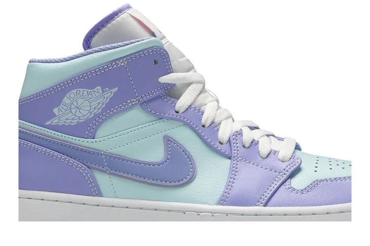 Кроссовки Air Jordan 1 Mid 'Purple Pulse'