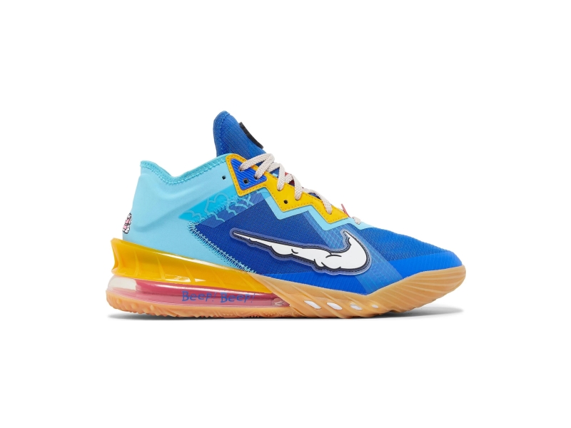 Кроссовки Space Jam x Nike LeBron 18 Low EP Wile E. x Roadrunner
