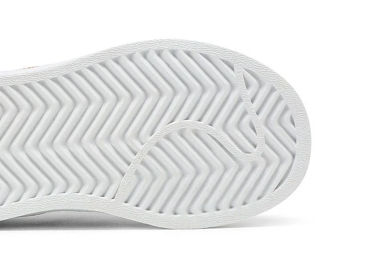 Кроссовки Adidas Superstar Infant 'White Orange'