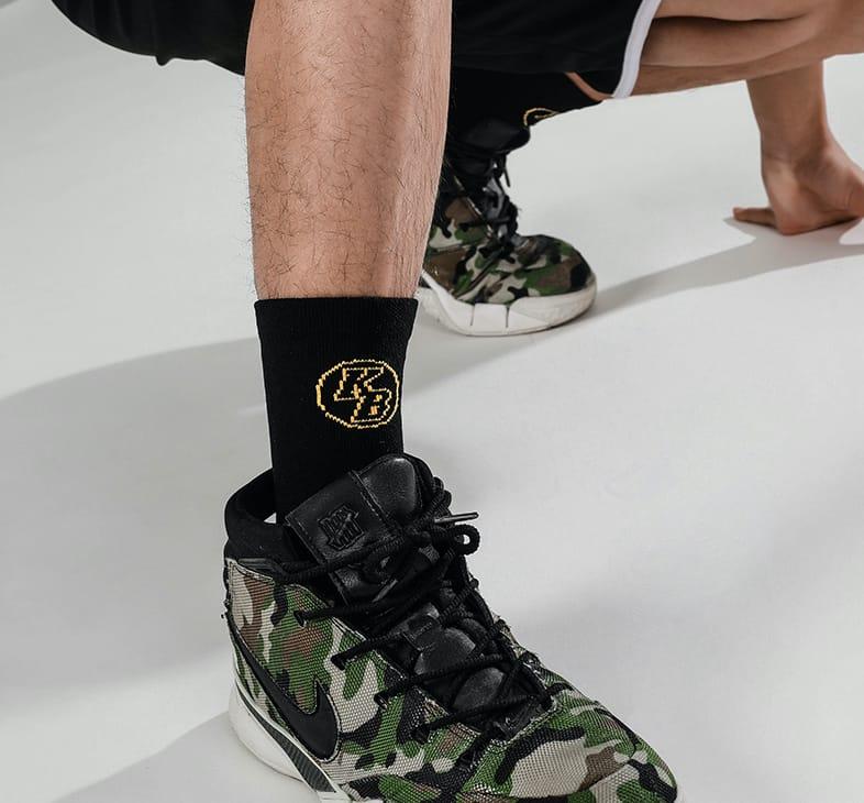 Ehot-Kobe-Black-Quarter-Socks-2