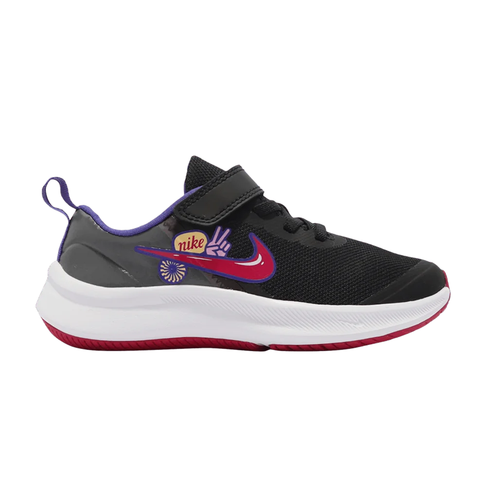 Krossovki-Nike-Star-Runner-3-SE-PS-Black-Pink-Rise