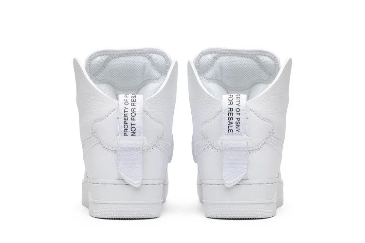 Кроссовки PSNY x Nike Air Force 1 High 'Triple White'