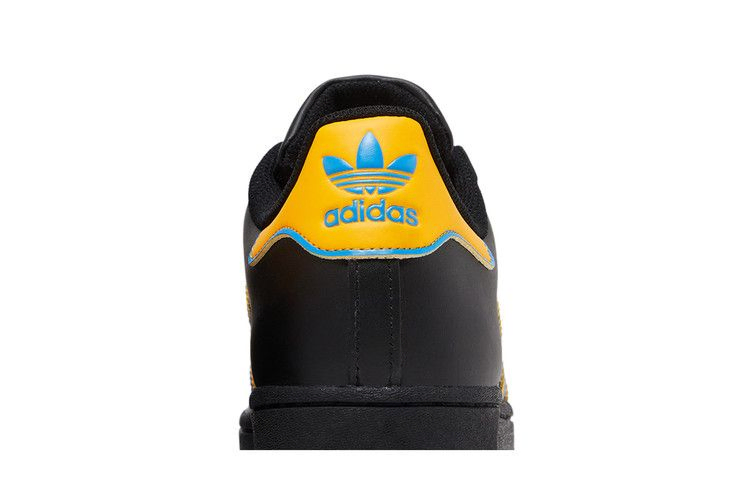 Кроссовки adidas Superstar 'Black Gold Blue'