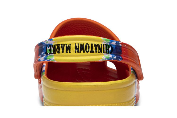 Кроссовки Crocs Chinatown Market x Clog 'Tie Dye Smiley'