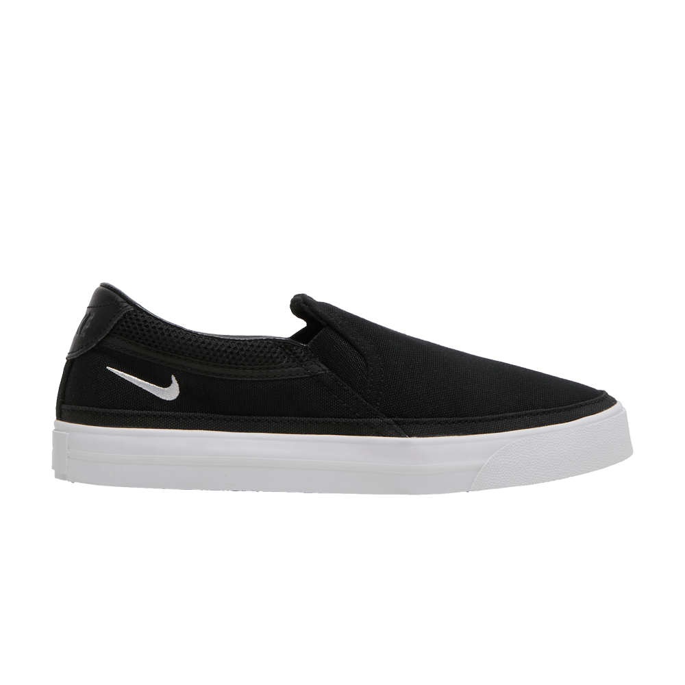 Кроссовки Nike Wmns Court Legacy Slip-On 'Black White'