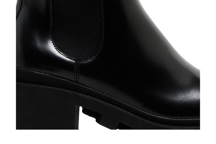 Кроссовки Gucci Wmns Leather Ankle Boot 'Belt - Black'