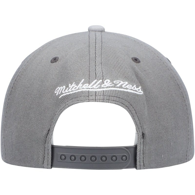 Кепка Mitchell & Ness Gray Philadelphia 76ers Cool Snapback Hat