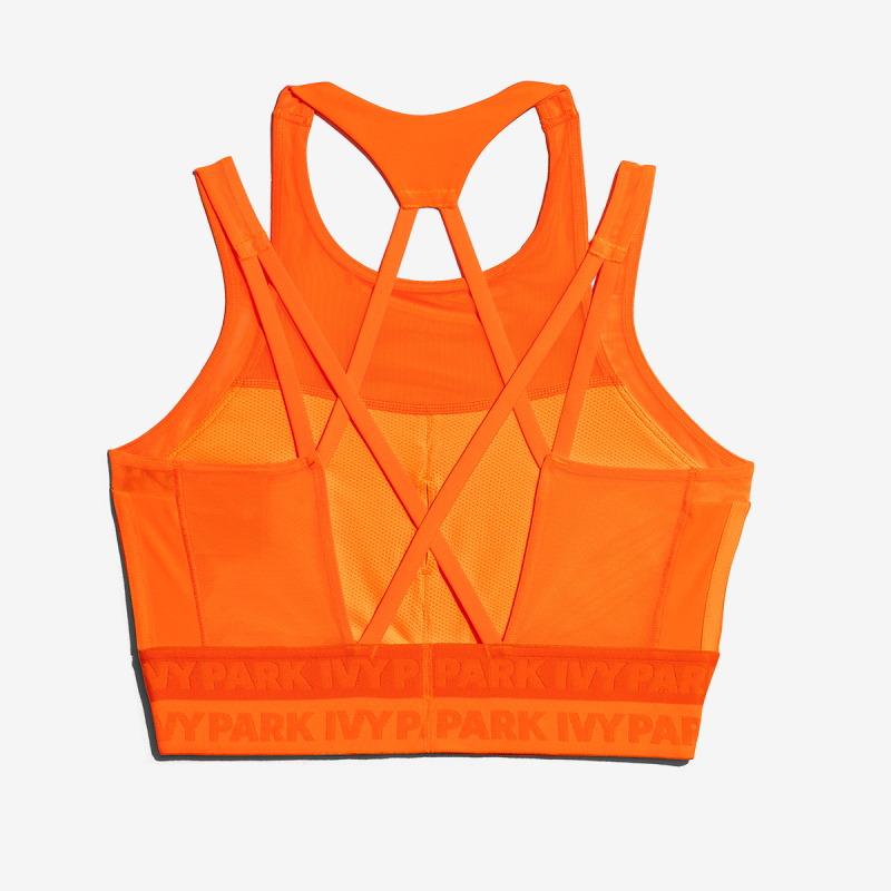 Спортивный топ adidas Ivy Park Halter Bra Solar Orange/Semi Solar Orange