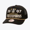 Mitchell-Ness-Black-Anaheim-Ducks-Golden-Champs-Trucker-Snapback-Hat-100x100