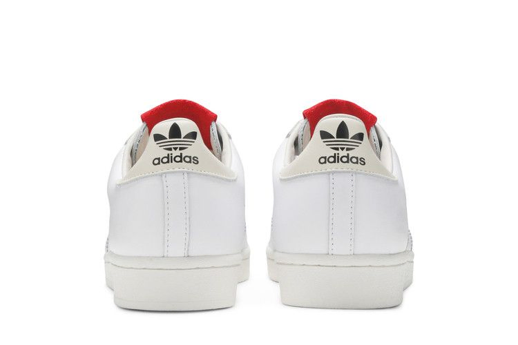 Кроссовки 424 x adidas Superstar Shell Toe 'White Scarlet'