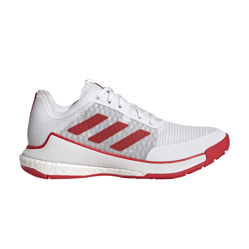 Кроссовки Adidas Wmns Crazyflight 'White Vivid Red'