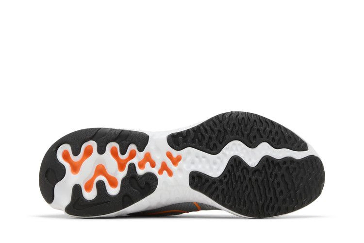 Кроссовки Nike Renew Run GS 'Light Smoke Grey Total Orange'