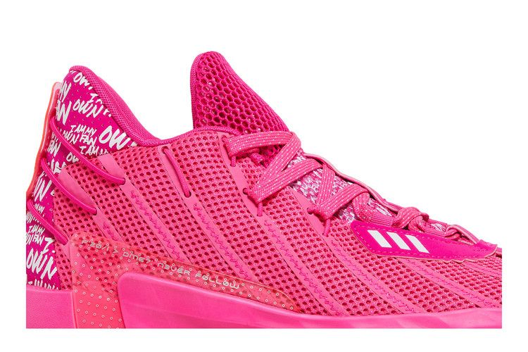 Кроссовки Adidas Dame 7 'I Am My Own Fan - Team Shock Pink'