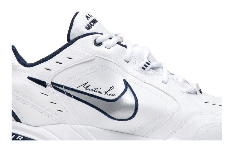 Кроссовки Martine Rose x Nike Air Monarch IV 'White Navy'