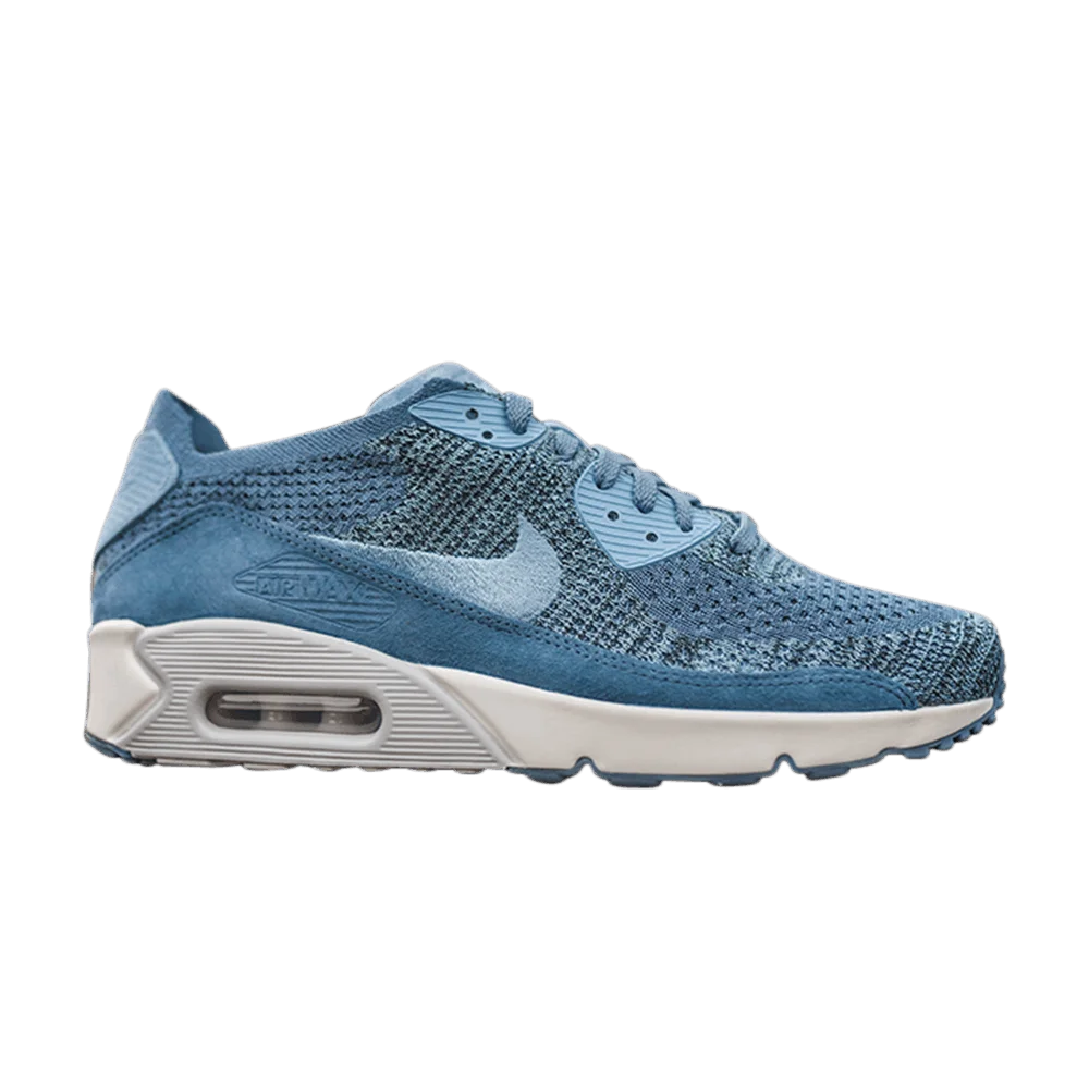Krossovki-NikeLab-Air-Max-90-Flyknit-Ocean-Fog