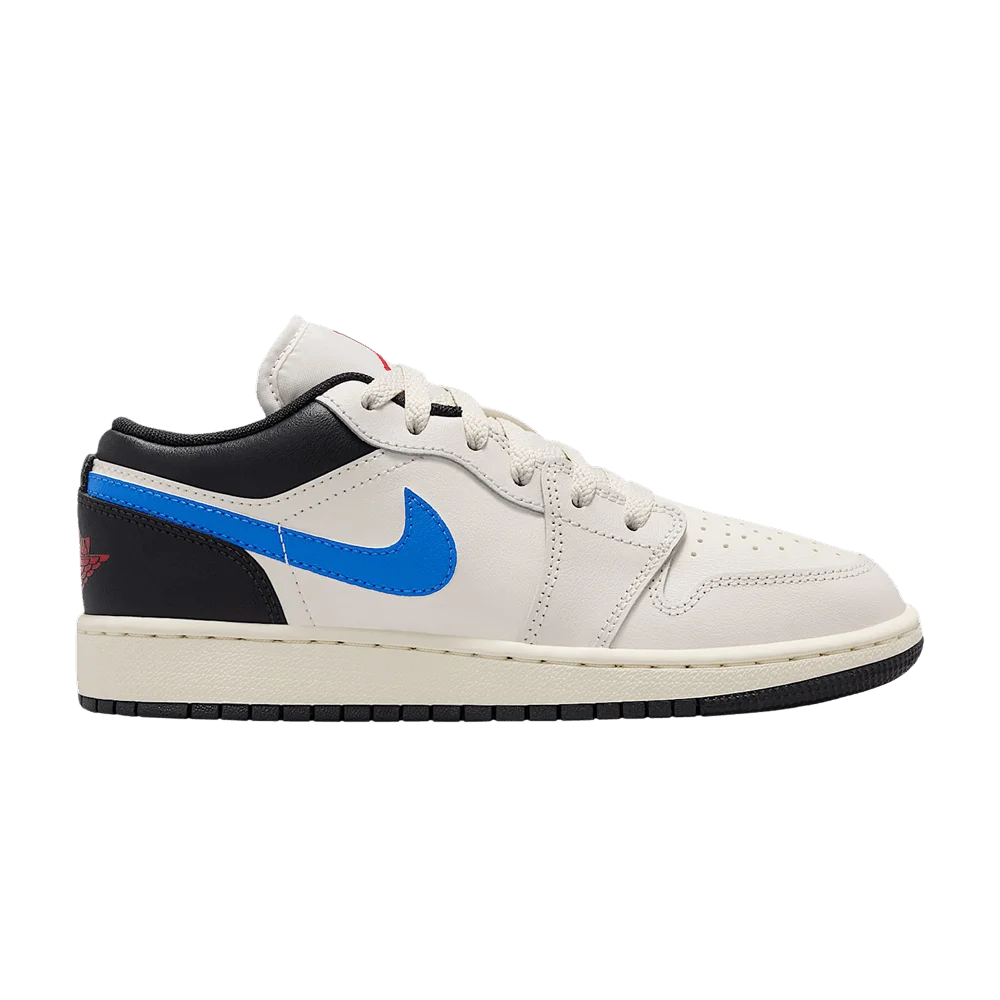 Krossovki-Air-Jordan-1-Low-GS-Phantom-Sail