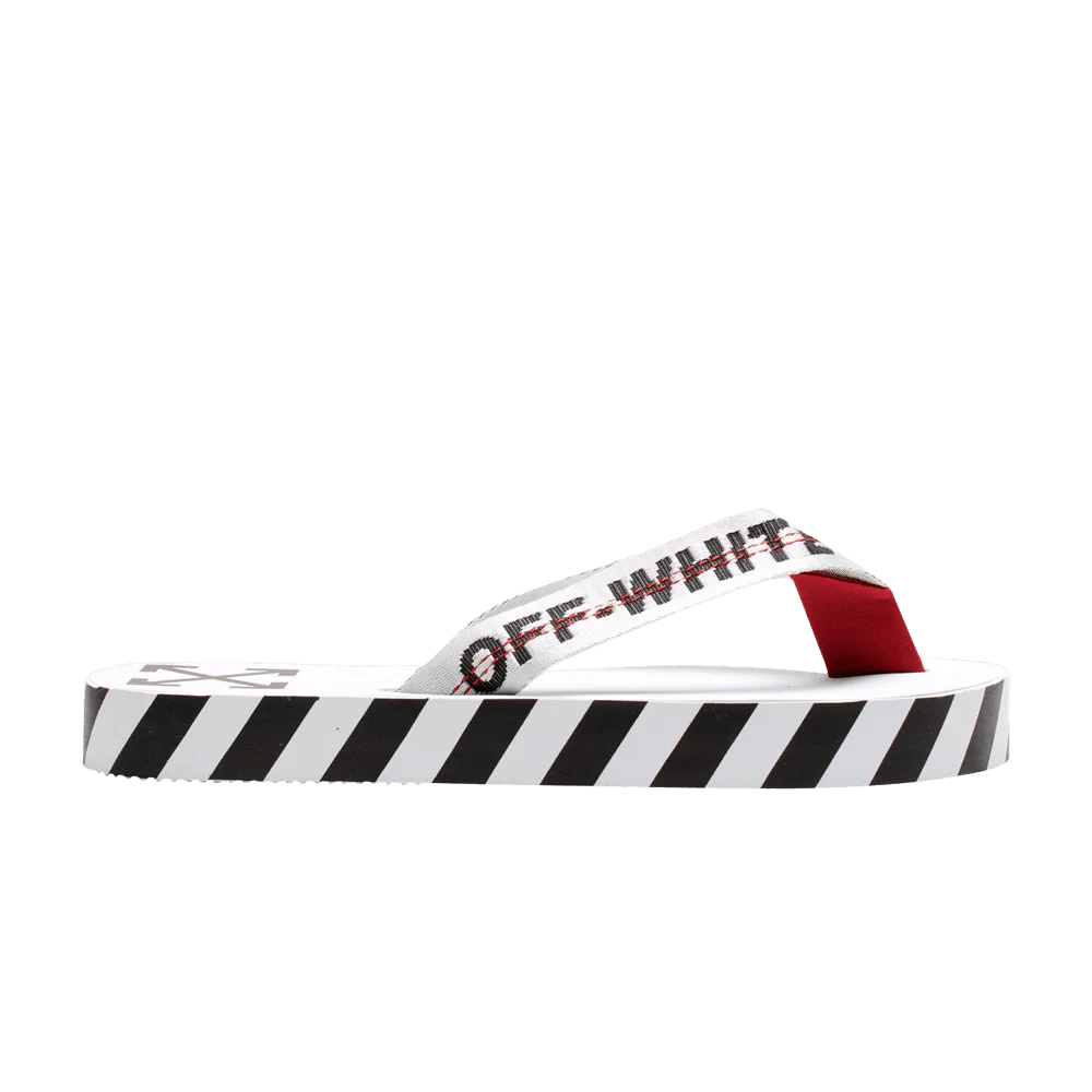 Кроссовки Off-White Flip Flops 'Graphic Print - White'