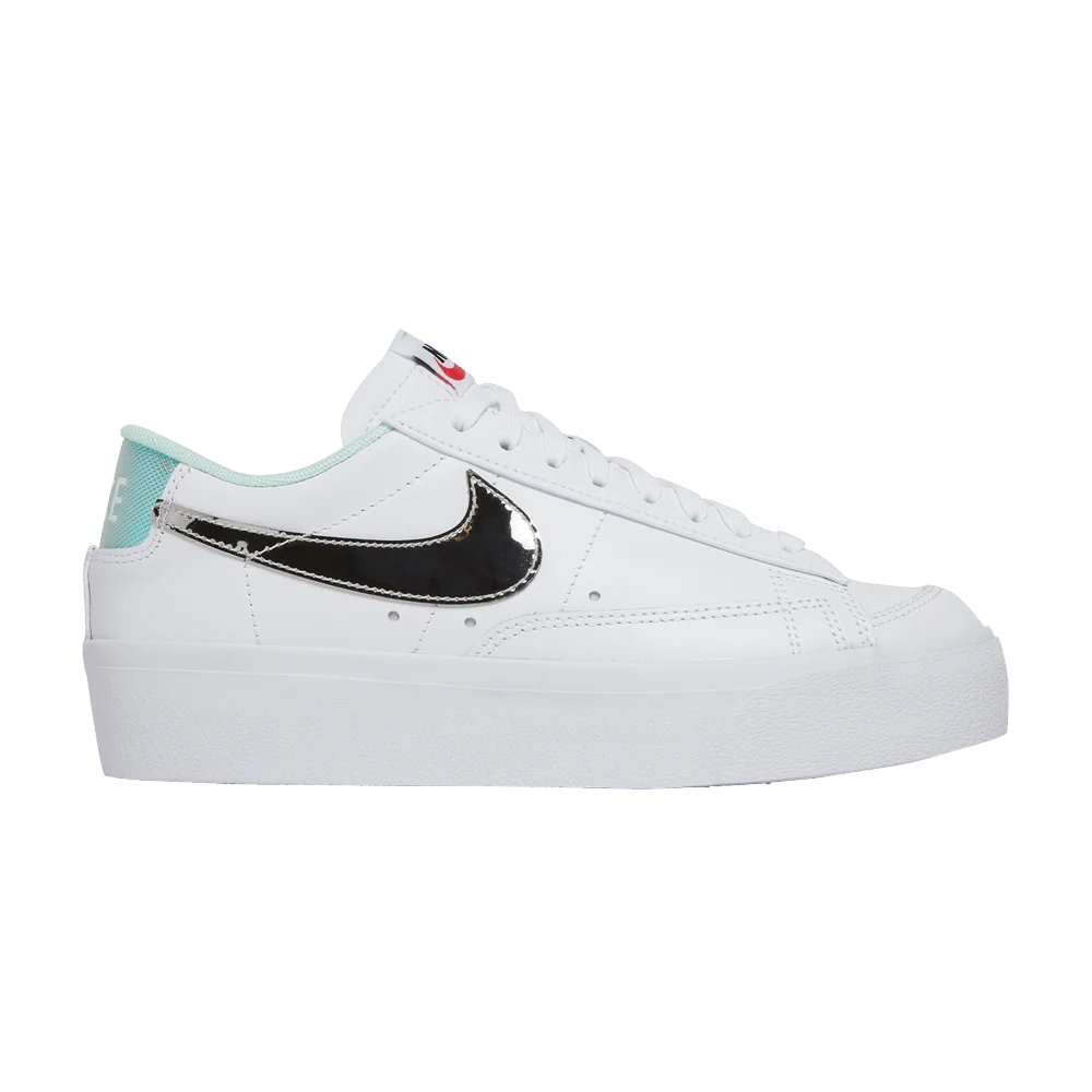 Krossovki-Nike-Wmns-Blazer-Low-Platform-White-Mint-Foam