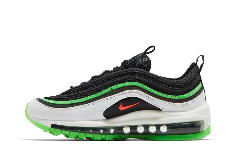 Кроссовки Nike Air Max 97 GS 'Black Green'