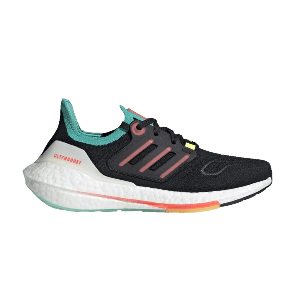 Кроссовки Adidas UltraBoost 22 J 'Black Turbo Mint'
