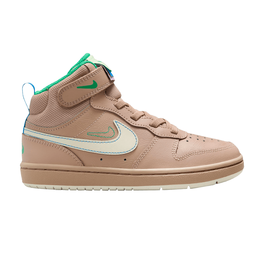 Кроссовки Nike Court Borough Mid 2 SE GS 'Hemp'